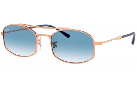 Gafas de Sol - Ray-Ban - RB3719 - 92623F ROSE GOLD // GRADIENT BLUE