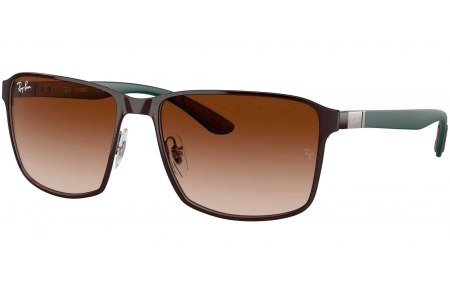 Gafas de Sol - Ray-Ban - RB3721 - 188/13  BROWN ON GUNMETAL // BROWN GRADIENT