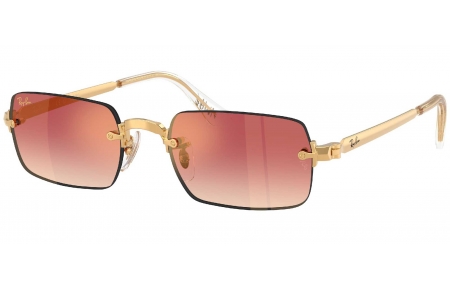 Gafas de Sol - Ray-Ban - RB3928 - 001/8H ARISTA GOLD // DARK VIOLET GRADIENT MIRROR