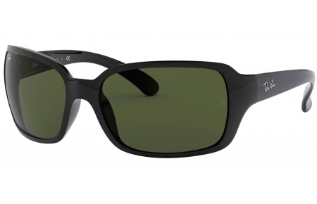 Gafas de Sol - Ray-Ban - RB4068 - 601 BLACK // CRYSTAL GREEN