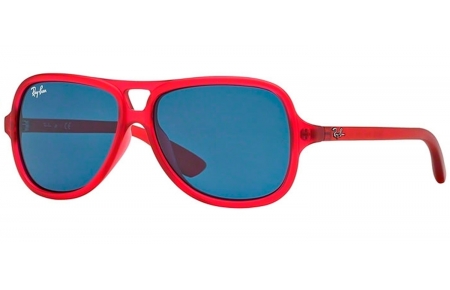 Gafas Junior - Ray-Ban Junior Collection - RJ9059S - 197/80  MATTE RED // BLUE