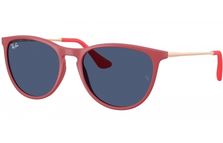 Gafas Junior - Ray-Ban Junior Collection - RJ9060S - 718071  RUBBER RED // DARK BLUE