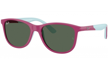 Gafas Junior - Ray-Ban Junior Collection - RJ9077S - 719271  FUCHSIA RUBBER BLUE // DARK GREEN