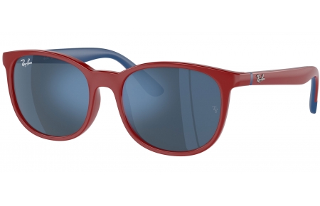 Gafas Junior - Ray-Ban Junior Collection - RJ9079S - 716055  RED ON BLUE // DARK BLUE MIRROR