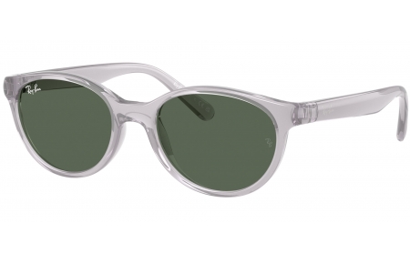 Gafas Junior - Ray-Ban Junior Collection - RJ9080S - 717171  TRANSPARENT GREY // DARK GREEN