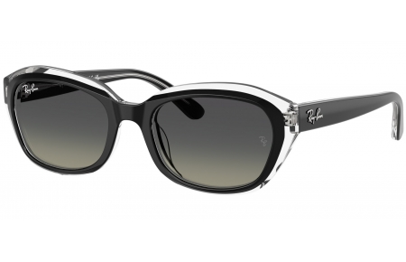 Gafas Junior - Ray-Ban Junior Collection - RJ9081S - 715811  BLACK ON TRANSPARENT // GREY GRADIENT