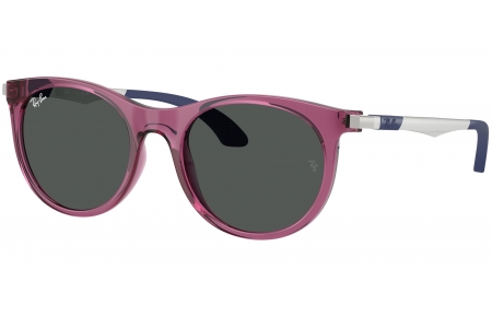 Gafas Junior - Ray-Ban Junior Collection - RJ9082S - 718687  TRANSPARENT VIOLET // DARK GREY