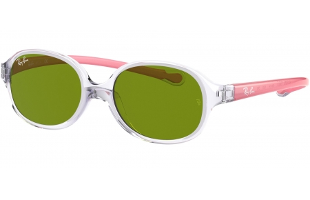 Gafas Junior - Ray-Ban Junior Collection - RJ9187S - 7082/2 TRANSPARENT LIGHT VIOLET // GREEN