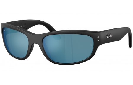 Gafas Junior - Ray-Ban Junior Collection - RJ9189S - 100S55  MATTE BLACK // BLUE MIRROR