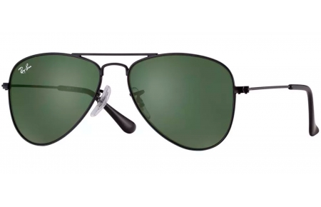 Gafas Junior - Ray-Ban Junior Collection - RJ9506S - 201/71 MATTE BLACK // GREEN