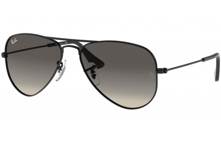 Gafas Junior - Ray-Ban Junior Collection - RJ9506S - 220/11 SHINY BLACK // LIGHT GREY GRADIENT DARK GREY