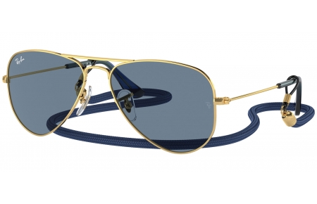 Gafas Junior - Ray-Ban Junior Collection - RJ9506S - 223/1U  ARISTA GOLD // LIGHT BLUE MIRROR