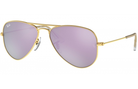 Gafas Junior - Ray-Ban Junior Collection - RJ9506S - 249/4V MATTE GOLD // LILAC FLASH