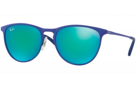 Gafas Junior - Ray-Ban Junior Collection - RJ9538S - 255/3R RUBBER GREEN BLUE // MIRROR GREEN