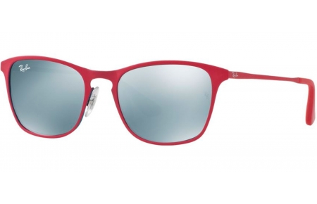 Gafas Junior - Ray-Ban Junior Collection - RJ9539S - 256/30 RUBBER FUXIA TORQUOISE // MIRROR GREY