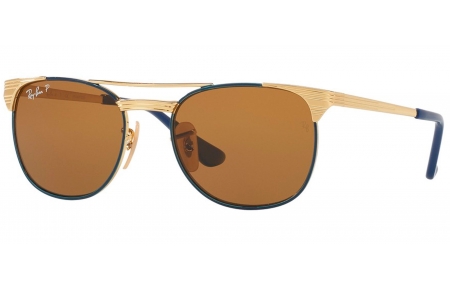 Gafas Junior - Ray-Ban Junior Collection - RJ9540S - 260/83 GOLD TOP BLUE // BROWN POLARIZED