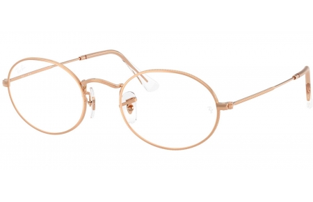 Monturas - Ray-Ban - RX3547V OVAL - 3094  ROSE GOLD