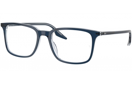 Monturas - Ray-Ban - RX5421 - 8324  TRANSPARENT ON BLUE