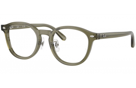 Monturas - Ray-Ban - RX5443D - 8501  TRANSPARENT BROWN HEART
