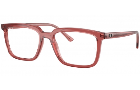 Monturas - Ray-Ban - RX7239 ALAIN - 8510  TRANSPARENT RED
