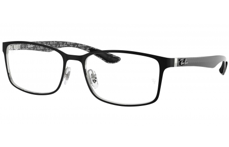 Monturas - Ray-Ban - RX8424 - 2997 MATTE BLACK SILVER