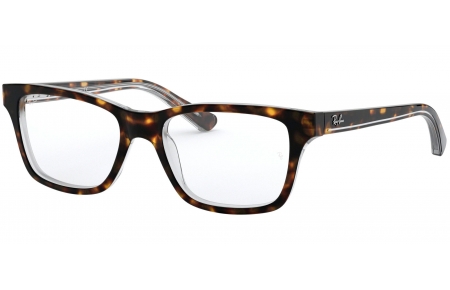 Gafas Junior - Ray-Ban Junior Collection - RY1536 - 3602 TOP DARK HAVANA ON TRANSPARENT