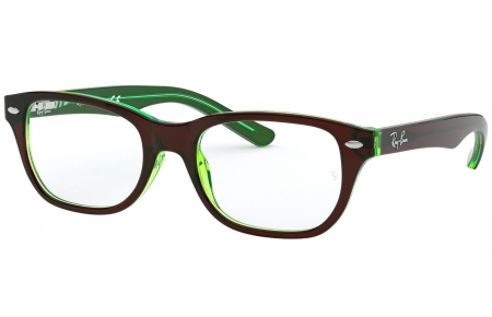 Gafas Junior - Ray-Ban Junior Collection - RY1555 - 3665 TOP BROWN ON GREEN FLUO