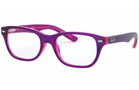 Gafas Junior - Ray-Ban Junior Collection - RY1555 - 3666 TOP VIOLET ON FUXIA FLUO