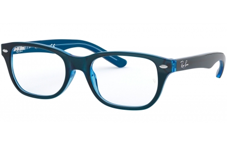 Gafas Junior - Ray-Ban Junior Collection - RY1555 - 3667 TOP BLUE ON BLUE FLUO
