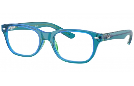 Gafas Junior - Ray-Ban Junior Collection - RY1555 - 3996  TRANSPARENT BLUE AND GREEN