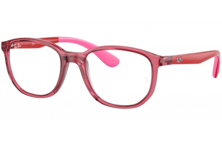 Gafas Junior - Ray-Ban Junior Collection - RY1619 - 3777 TRANSPARENT PINK ON RUBBER PINK