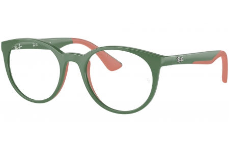Gafas Junior - Ray-Ban Junior Collection - RY1628 - 3952  GREEN ON RUBBER PINK