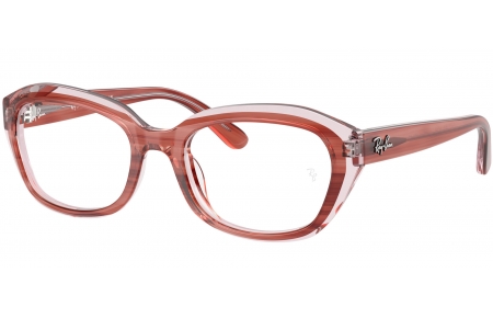 Gafas Junior - Ray-Ban Junior Collection - RY1636 - 3988 STRIPED PINK ON TRANSPARENT PINK