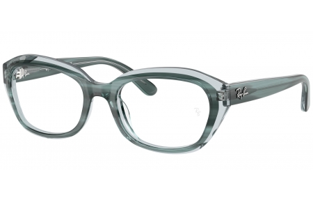 Gafas Junior - Ray-Ban Junior Collection - RY1636 - 3990 STRIPED GREEN ON TRANSPARENT GREEN