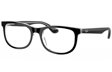 Gafas Junior - Ray-Ban Junior Collection - RY1642 - 3529  BLACK ON TRANSPARENT