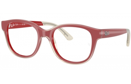 Gafas Junior - Ray-Ban Junior Collection - RY1950 - 7204 RED ON TRANSPARENT