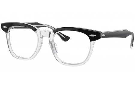 Gafas Junior - Ray-Ban Junior Collection - RY9098V - 3529  BLACK ON TRANSPARENT