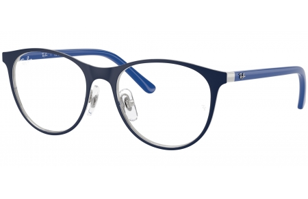 Gafas Junior - Ray-Ban Junior Collection - RY9552V - 4094 MATTE BLUE ON SILVER