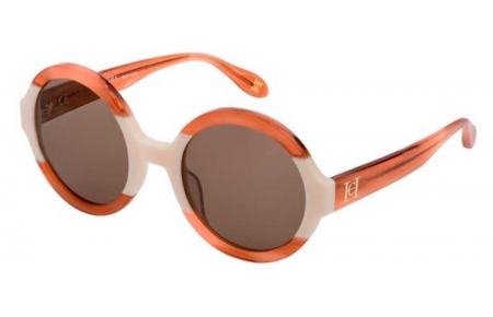 Gafas de Sol - Carolina Herrera - SHN597L - 0VAV  PINK IVORY // BROWN