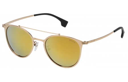 Gafas de Sol - Police - SPL156 RIVAL 9 - 300G GOLD // YELLOW MIRROR GOLD