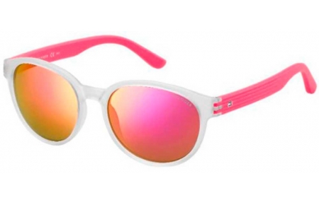 Gafas de Sol - Tommy Hilfiger - TH 1279/S - 0XX (IH) GREY PINK // GREY VIOLET MIRROR