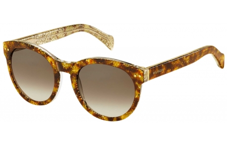 Gafas de Sol - Tommy Hilfiger - TH 1291/N/S/CHR - NSX (J6) HAVANA GLITTER // BROWN GRADIENT