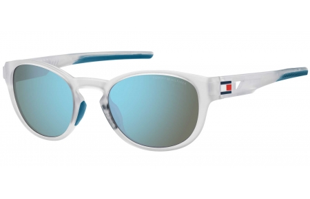 Gafas de Sol - Tommy Hilfiger - TH 1912/S - 2M4 (3J) MATTE CRYSTAL // SILVER BLUE SILVER MIRROR