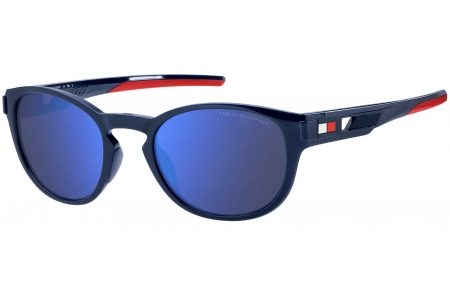 Gafas de Sol - Tommy Hilfiger - TH 1912/S - PJP (ZS) BLUE // BLUE MULTILAYER HIGH CONTRAST