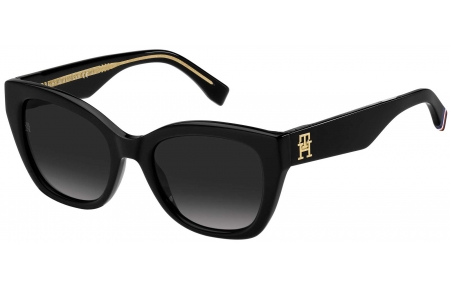 Gafas de Sol - Tommy Hilfiger - TH 1980/S - 807 (9O) BLACK // DARK GREY GRADIENT