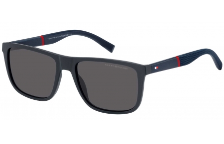 Gafas de Sol - Tommy Hilfiger - TH 2043/S - FLL (IR) MATTE BLUE // GREY