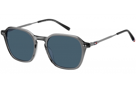 Gafas de Sol - Tommy Hilfiger - TH 2132/S - KB7 (KU) GREY // BLUE
