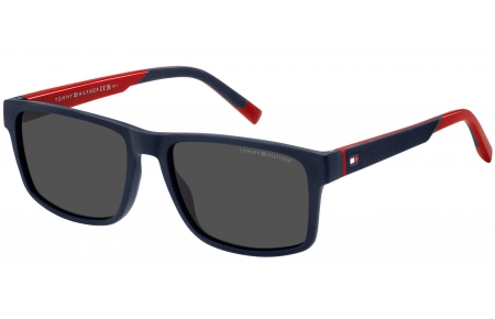 Gafas de Sol - Tommy Hilfiger - TH 2142/S - 8RU (IR) BLUE RED // GREY