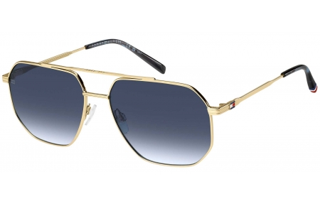 Gafas de Sol - Tommy Hilfiger - TH 2191/S - J5G (08) GOLD // DARK BLUE GRADIENT
