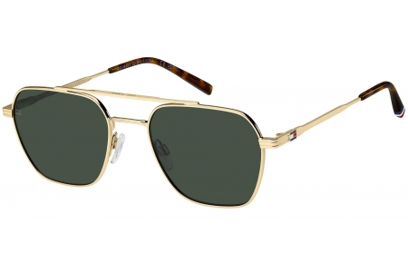 Gafas de Sol - Tommy Hilfiger - TH 2192/S - J5G (QT) GOLD // GREEN